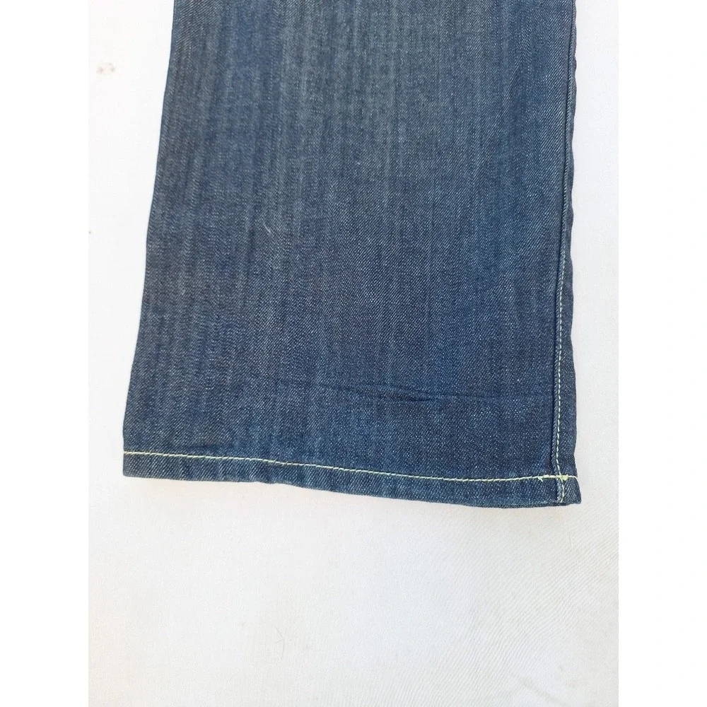 Vintage Y2k Sean John Baggy Jeans Mens 36x32 Embroidered Pocket Wide Leg Skater